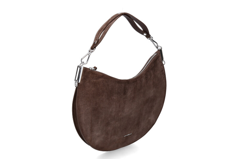 Coccinelle Tasche SUNUP SUEDE LEATHER- fondant brown/dunkelbraun Coccinelle Tasche SUNUP SUEDE LEATHER- fondant brown/dunkelbraun