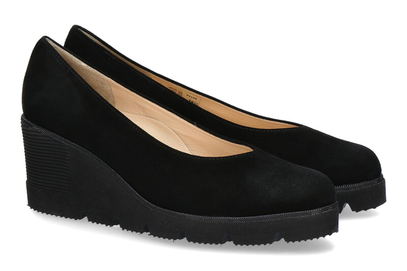 Brunate Keilslipper NEON CAMOSCIO NERO (40½)