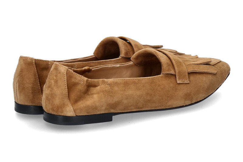 Pomme D'Or Slipper GRACE CAMOSCIO CARAMEL (41)