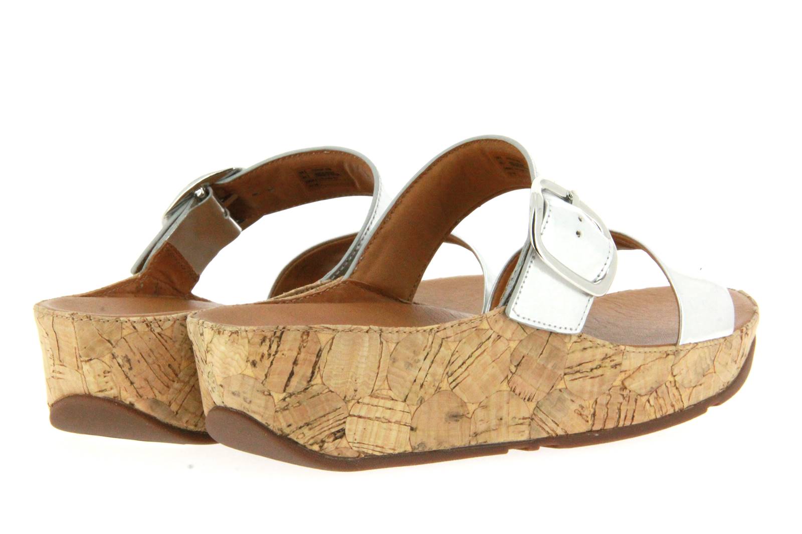 Fitflop Pantolette STACK SLIDE SILVER (37 )