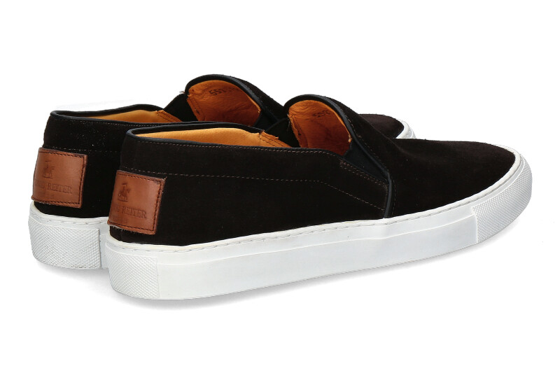 Ludwig Reiter Slip- On CAPRI VELOURS UMBRA DARKBROWN  (41)