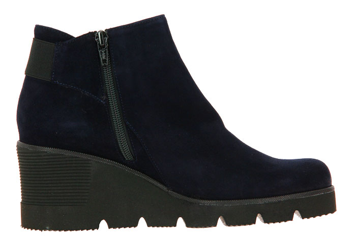 Brunate Keilstiefelette NEON CAMOSCIO BLU (38½)