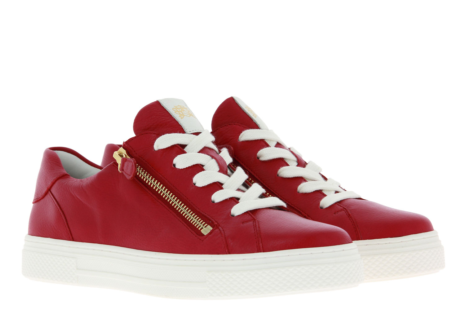 Hassia Sneaker BILBAO WEITE H CALF RED (38)