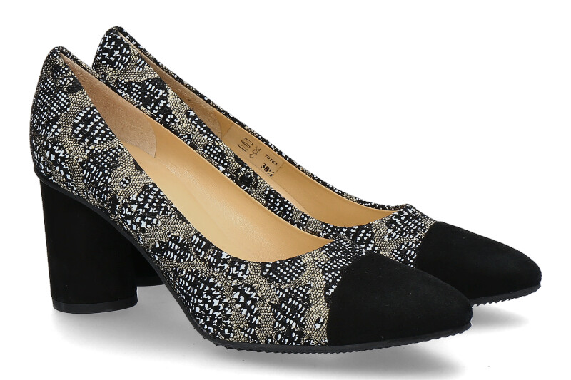 Brunate Pumps BIBA CAMOSCIO NERO PRINCE GOLD (36½) Brunate Pumps BIBA CAMOSCIO NERO PRINCE GOLD (36½)