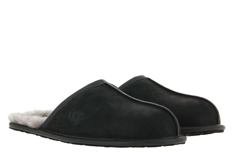 UGG Australia Hauspantoffel gefüttert SCUFF BLACK (45)