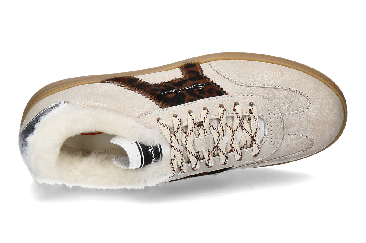 Santoni Damen- Sneaker gefüttert OLY NAPPA PONY- beige_232200110_4 Santoni Damen- Sneaker gefüttert OLY NAPPA PONY- beige_232200110_4