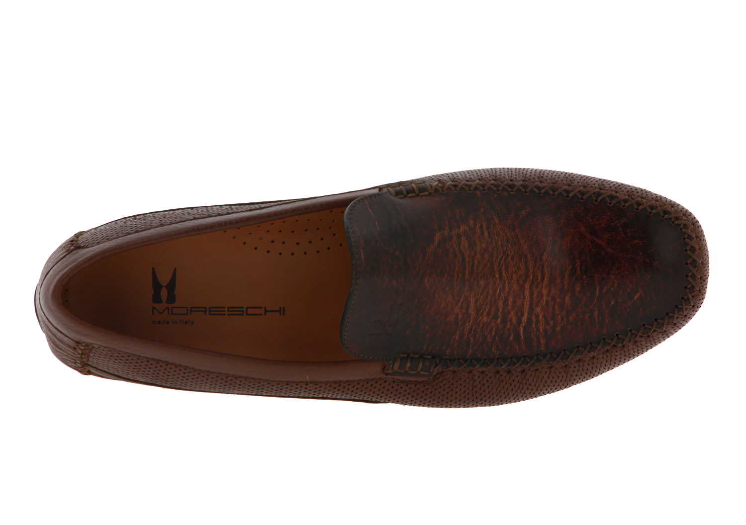 Moreschi Slipper MARRONE MEDIO (43½)