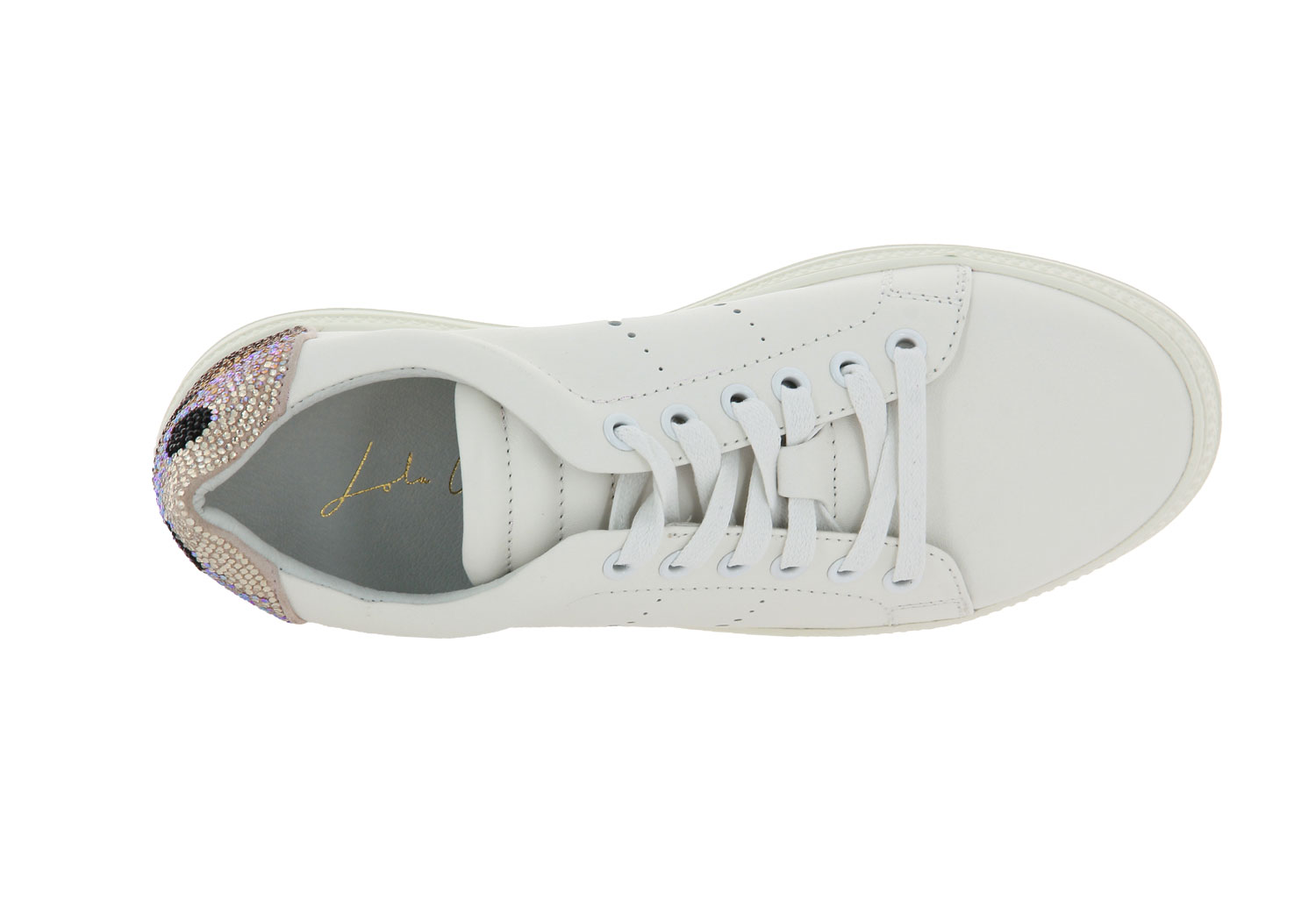 Lola Cruz Sneaker SMILEY NUDE MAQUILLAJE (38)