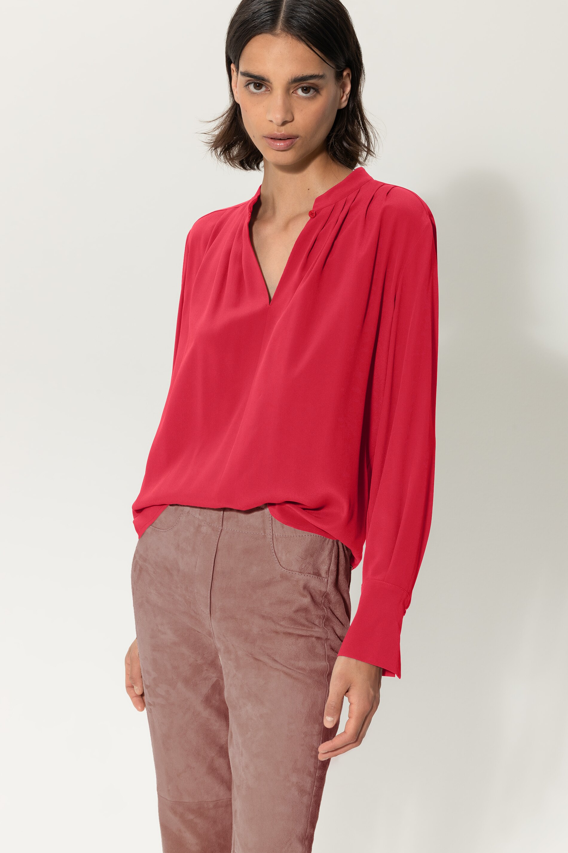 Luisa Cerano Bluse CHEMISIER - bright red/rot