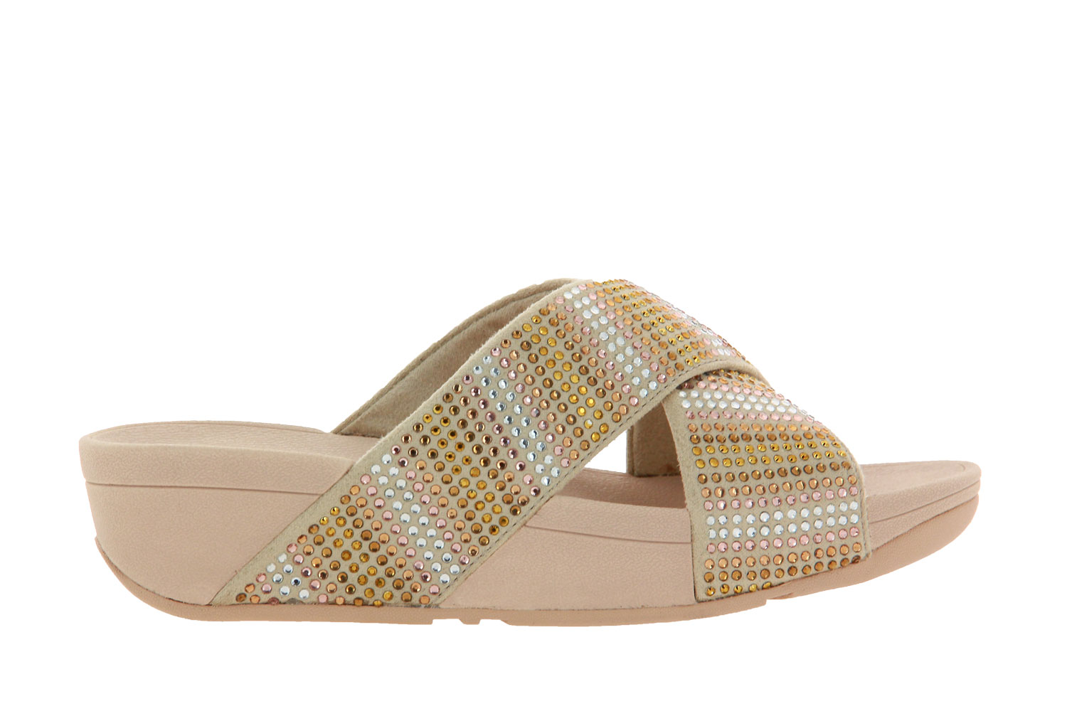 Fitflop Pantolette STROBE SLIDE GOLD MIX (40)