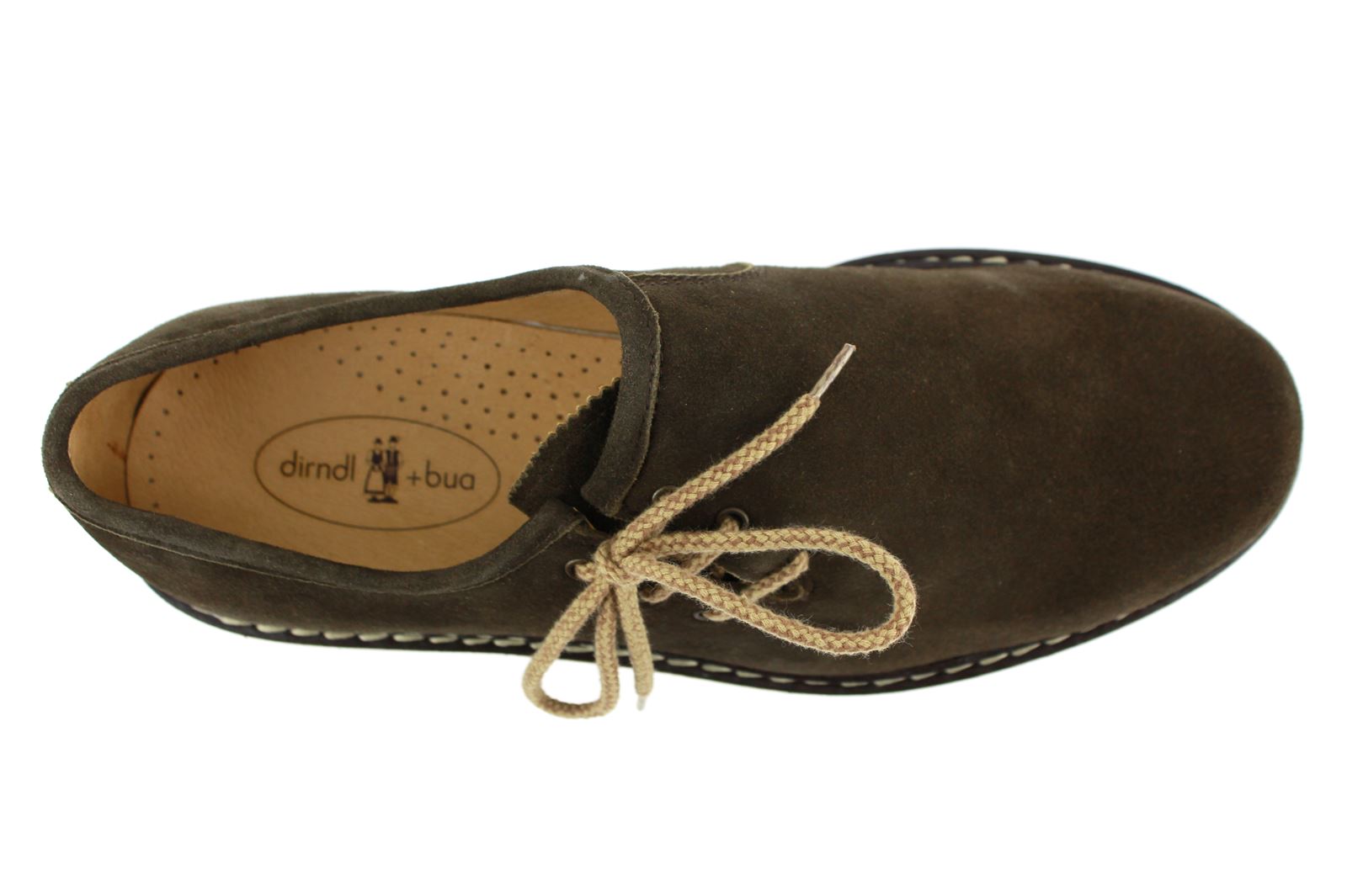 dirndl + bua Trachtenschuh COUNTRY VELOUR ALTBRAUN (44) dirndl + bua Trachtenschuh COUNTRY VELOUR ALTBRAUN (44)