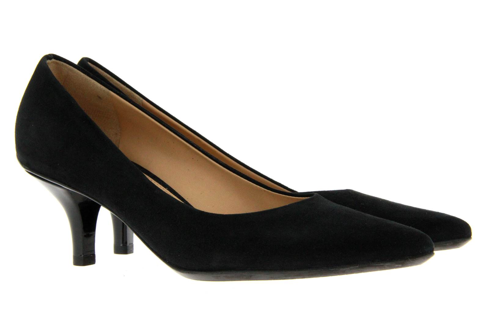 Salvatore Ferragamo Pumps TANNA CAMOSCIO NERO (40)