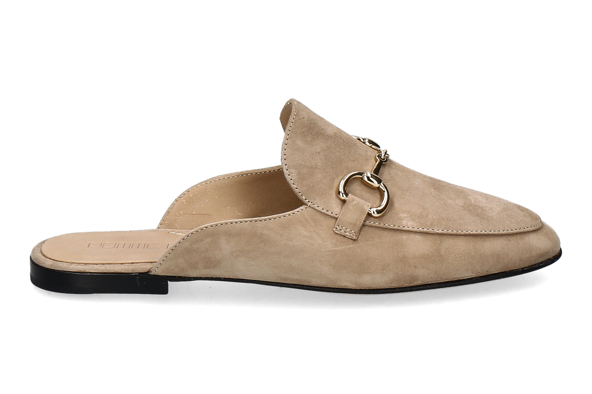 Pomme d'Or Sabot GIORGIA CAMOSCIO- soft mocha/ beige