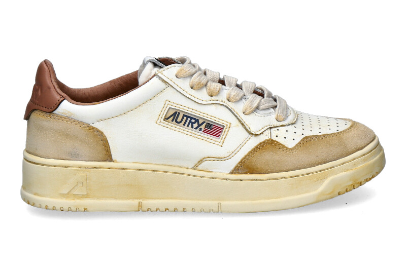 Autry Sneaker SUPER VINTAGE YL06- white/ cafe