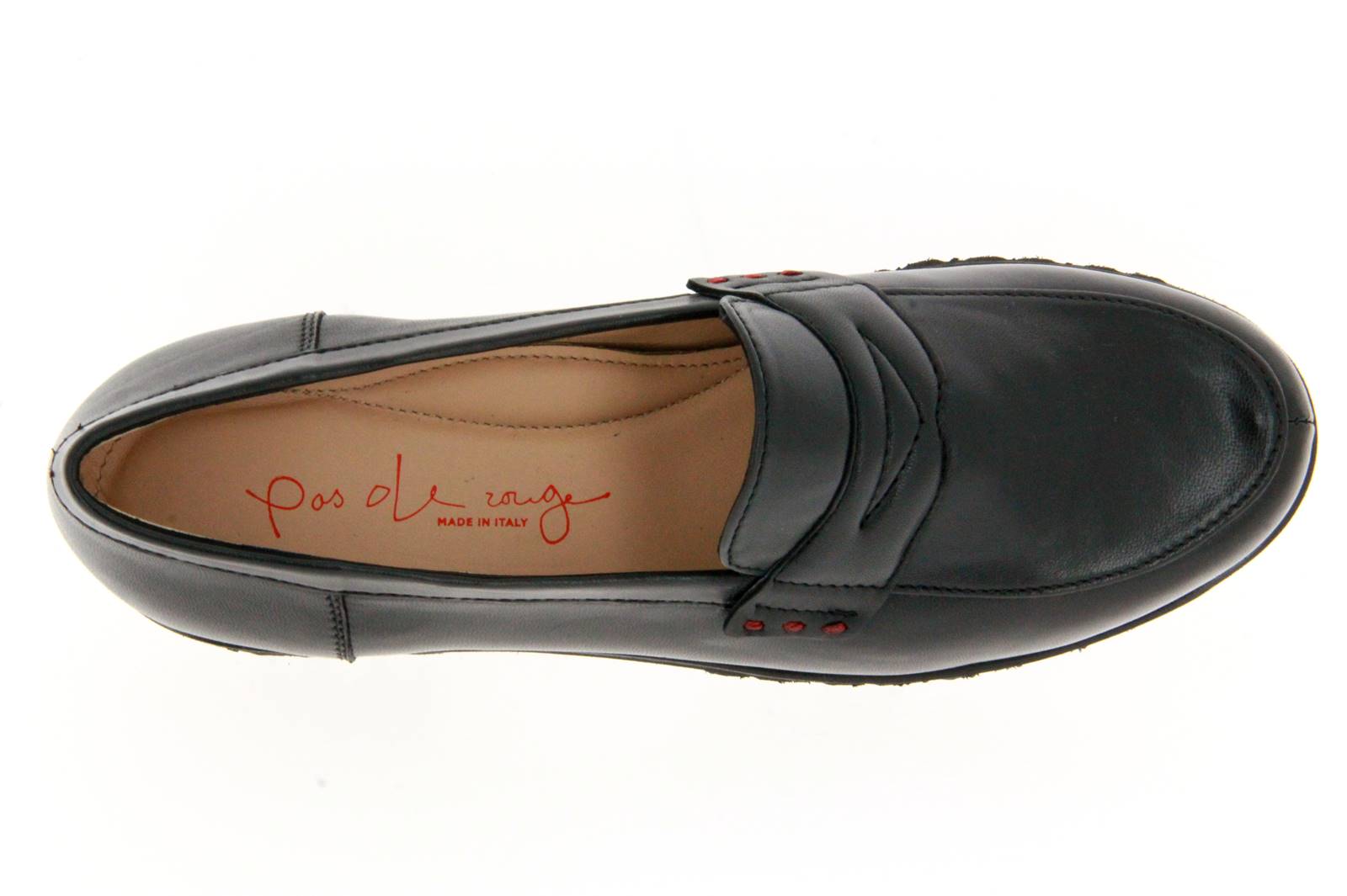 Pas de rouge Slipper MARTA NAPPA NERO (40)