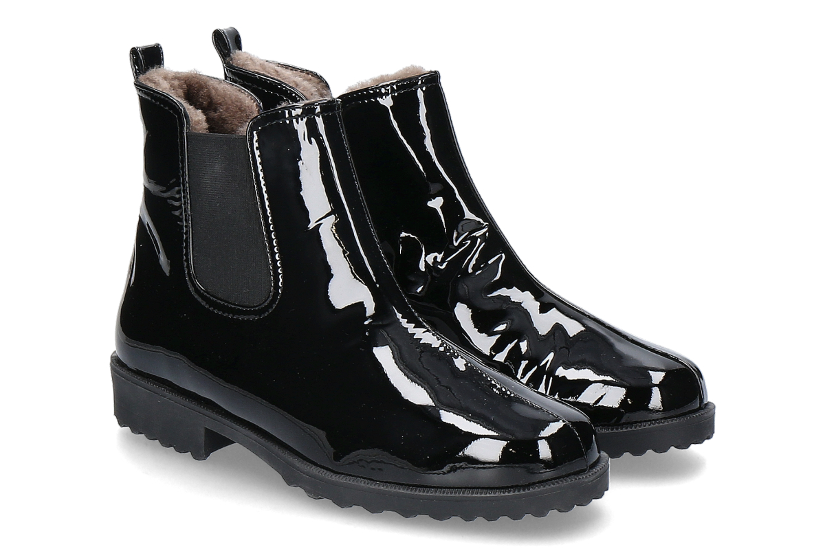 Brunate Stiefelette gefüttert DANY SOFTLACK NERO (35½)