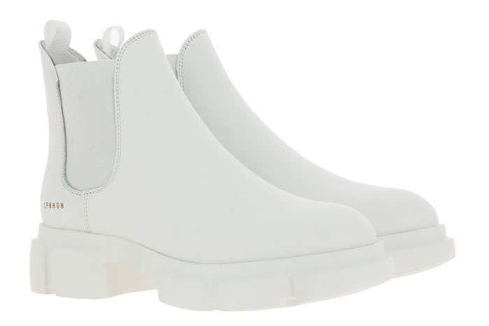 Copenhagen Chelsea Boot VITELLO WHITE (38)