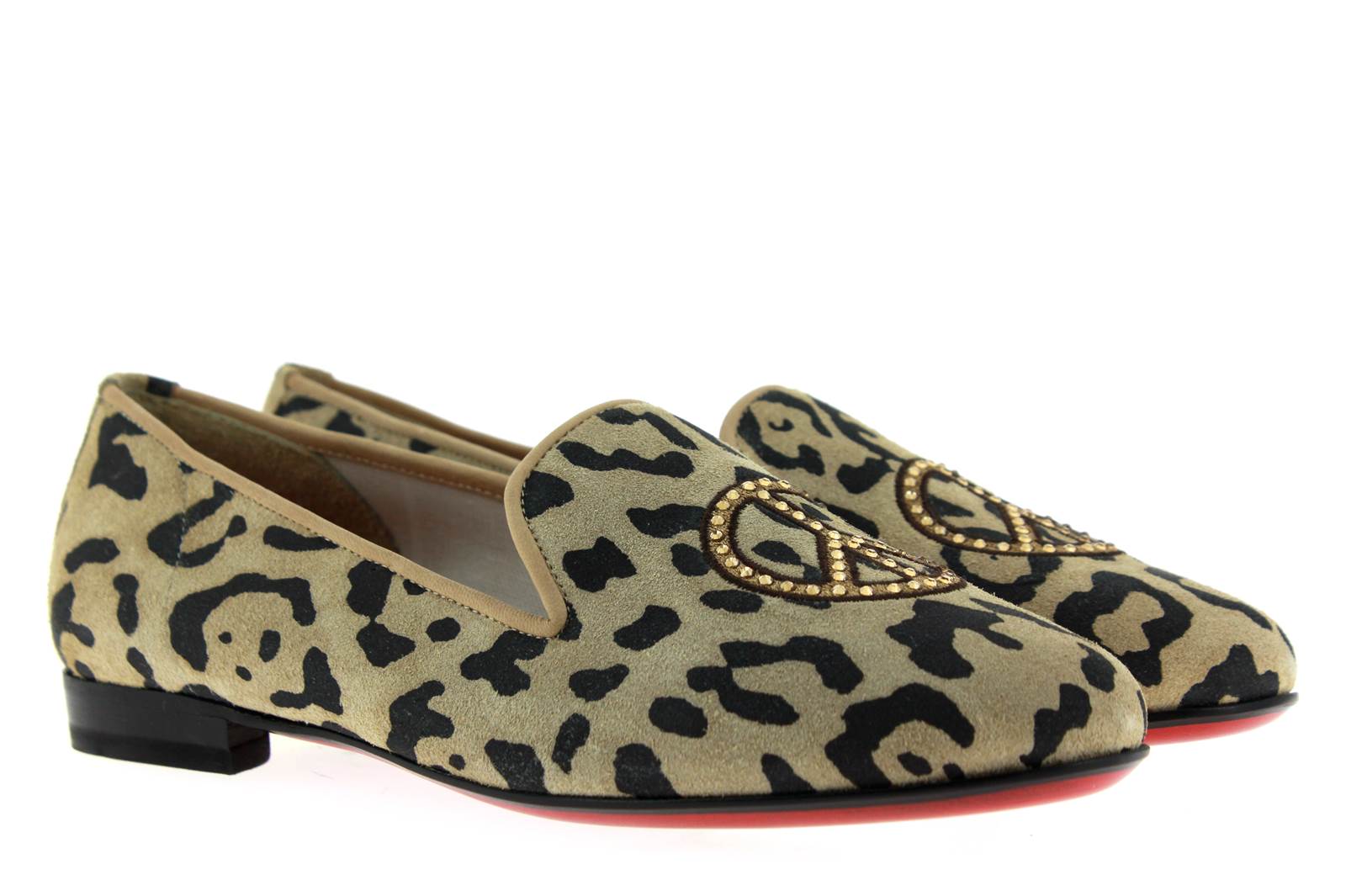 Fernando Pensato Slipper KARDINALE PEACE LEOPARD (37½)