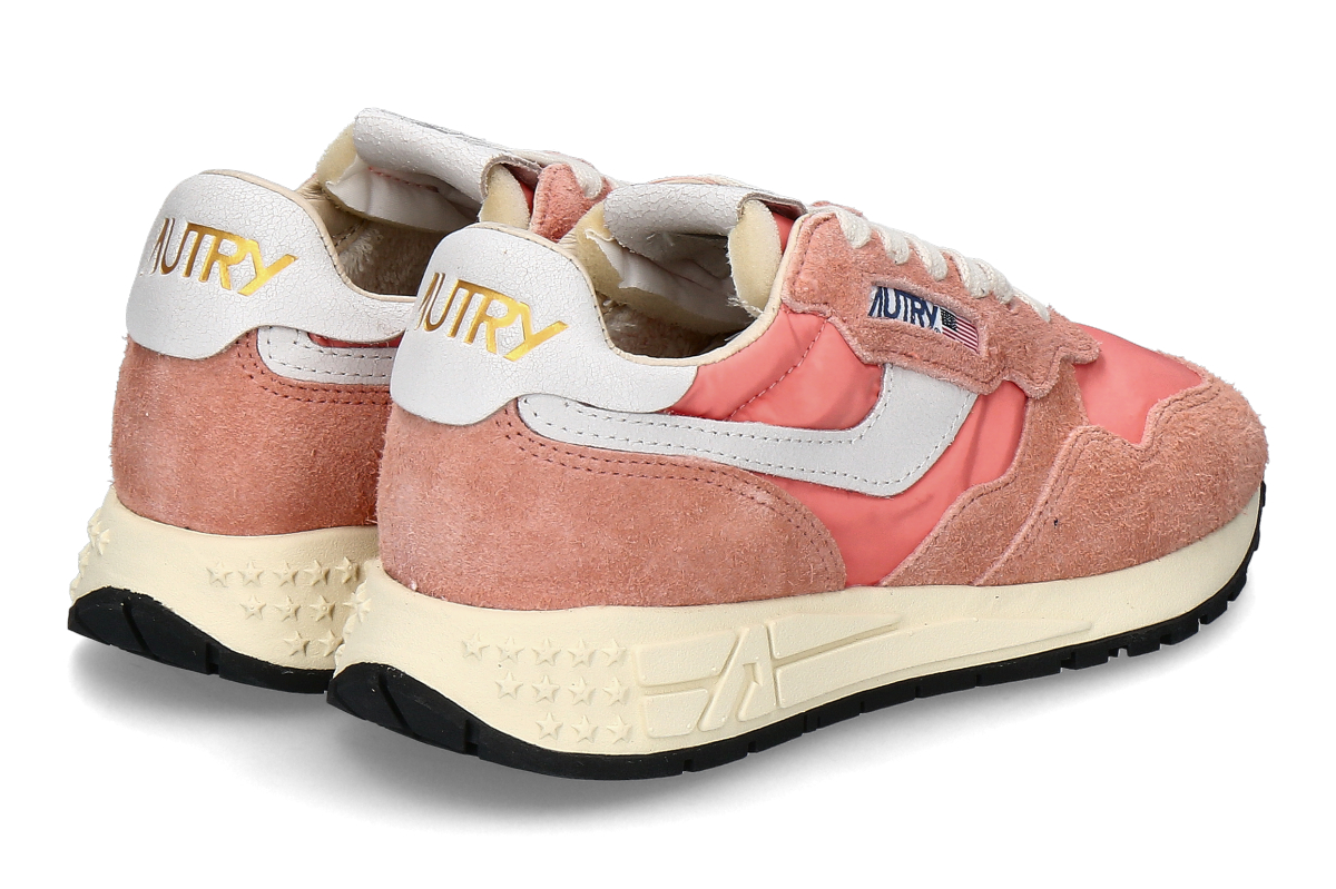 Autry Damen- Sneaker REELWIND NYLON NC35- white-peach_232500103_2