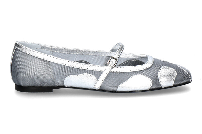 Roberto Festa Slingballerina RACHEL tulle grigio luxor silber
