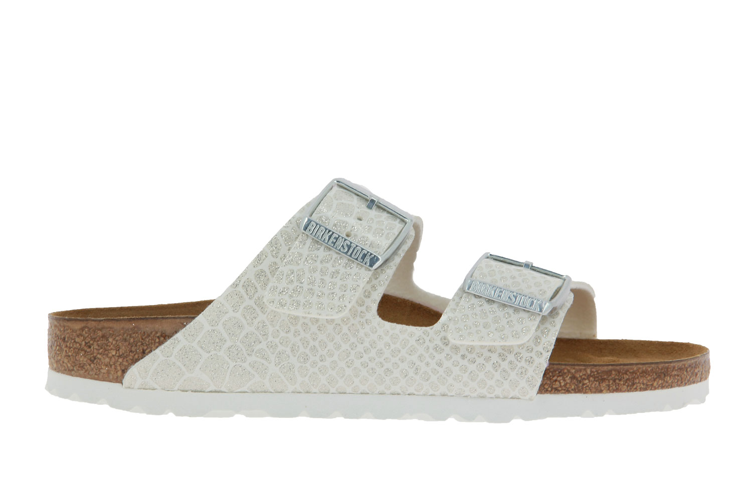 Birkenstock Pantolette SCHMAL ARIZONA BS MAGIC SNAKE WHITE (42)