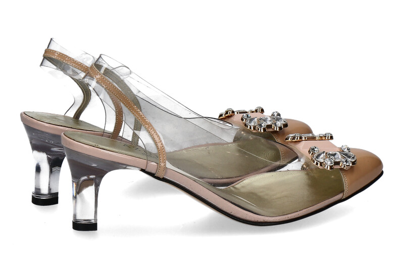 Azuree Cannes Slingpumps LAPERI VERNIS NUDE (37½)