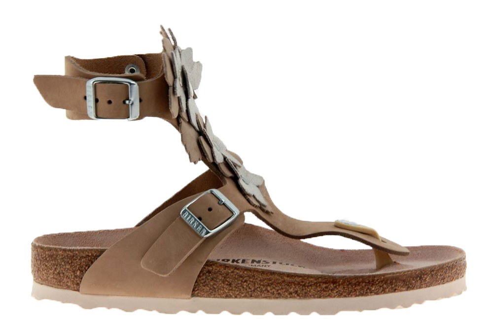 Birkenstock Sandale GIZEH HIGH NORMAL NUDE (42)