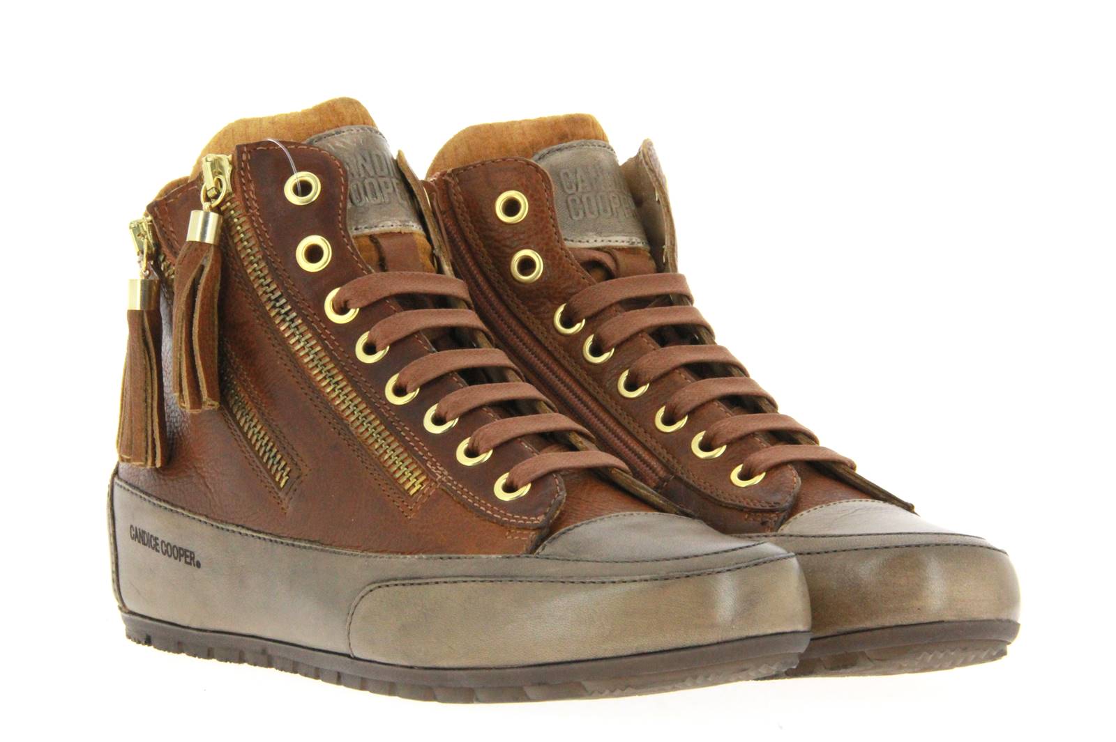 Candice Cooper Sneaker LUCIA PENDO DAKOTA CARAMELLO COGNAC (42)