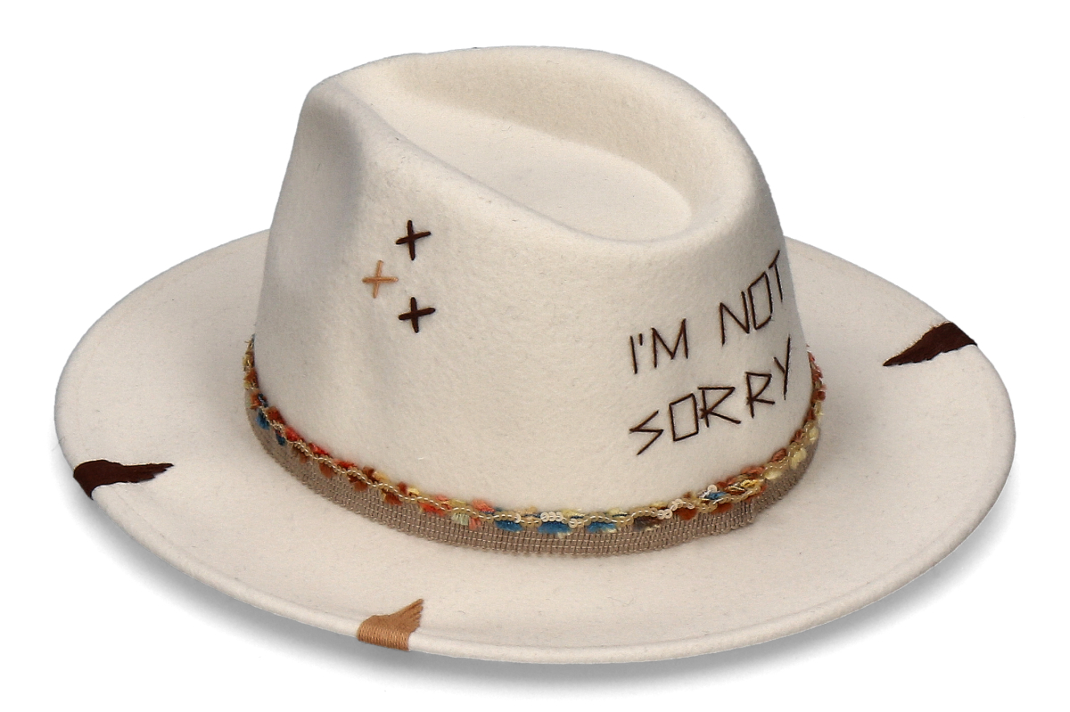 The Hat Gang Fil I AM NOT SORRY- C11 white