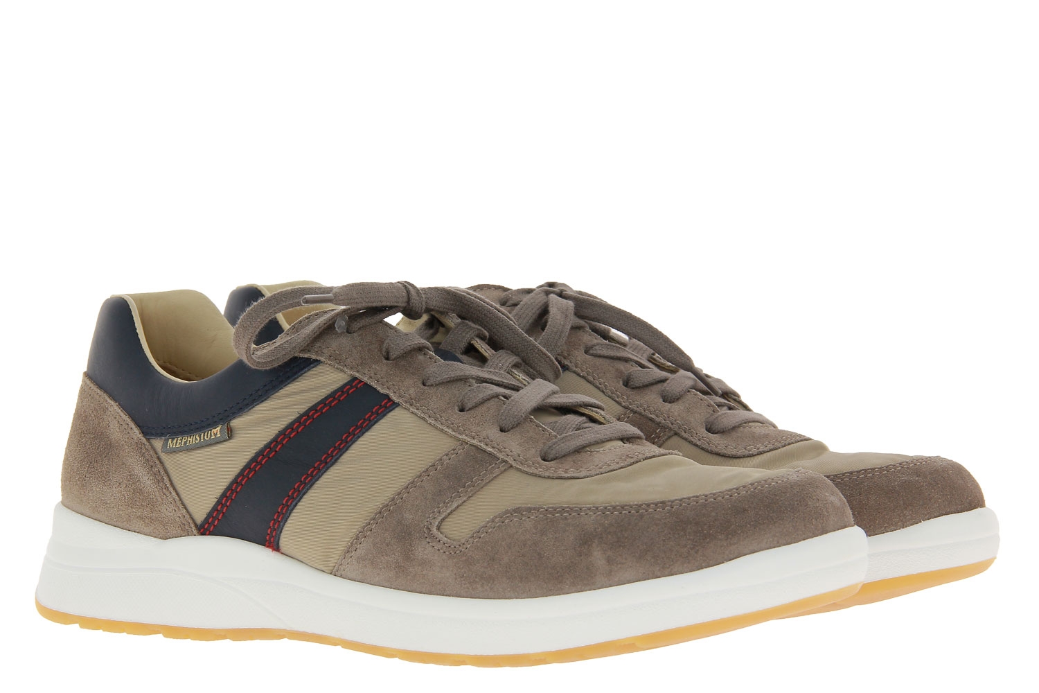 Mephisto Sneaker VITO SPORT WARM GREY VELOURSPORT BEIGE  (43)