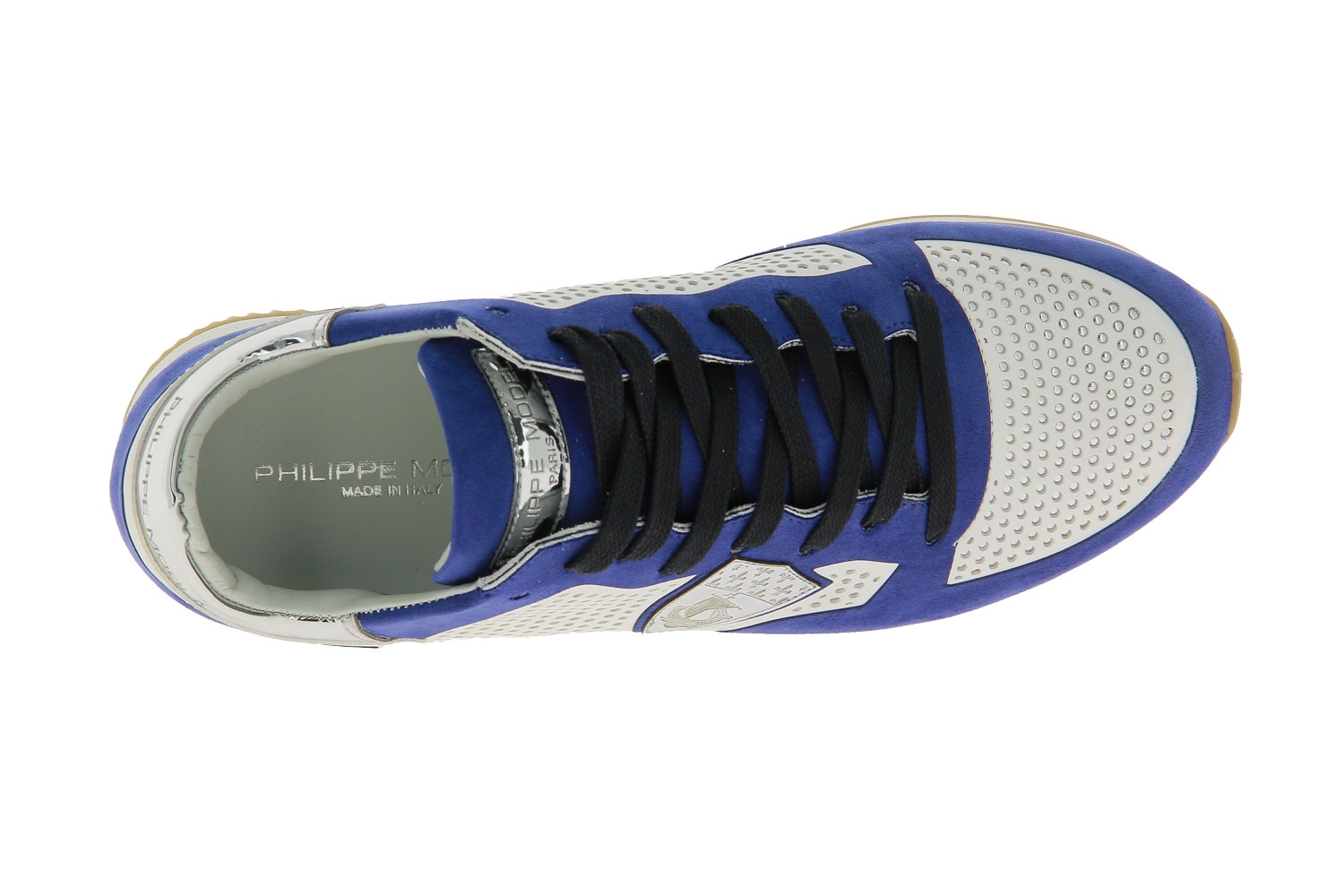 Philippe Model Sneaker TROPEZ TECHNIQUE STUD BLUE BLANC (37 )