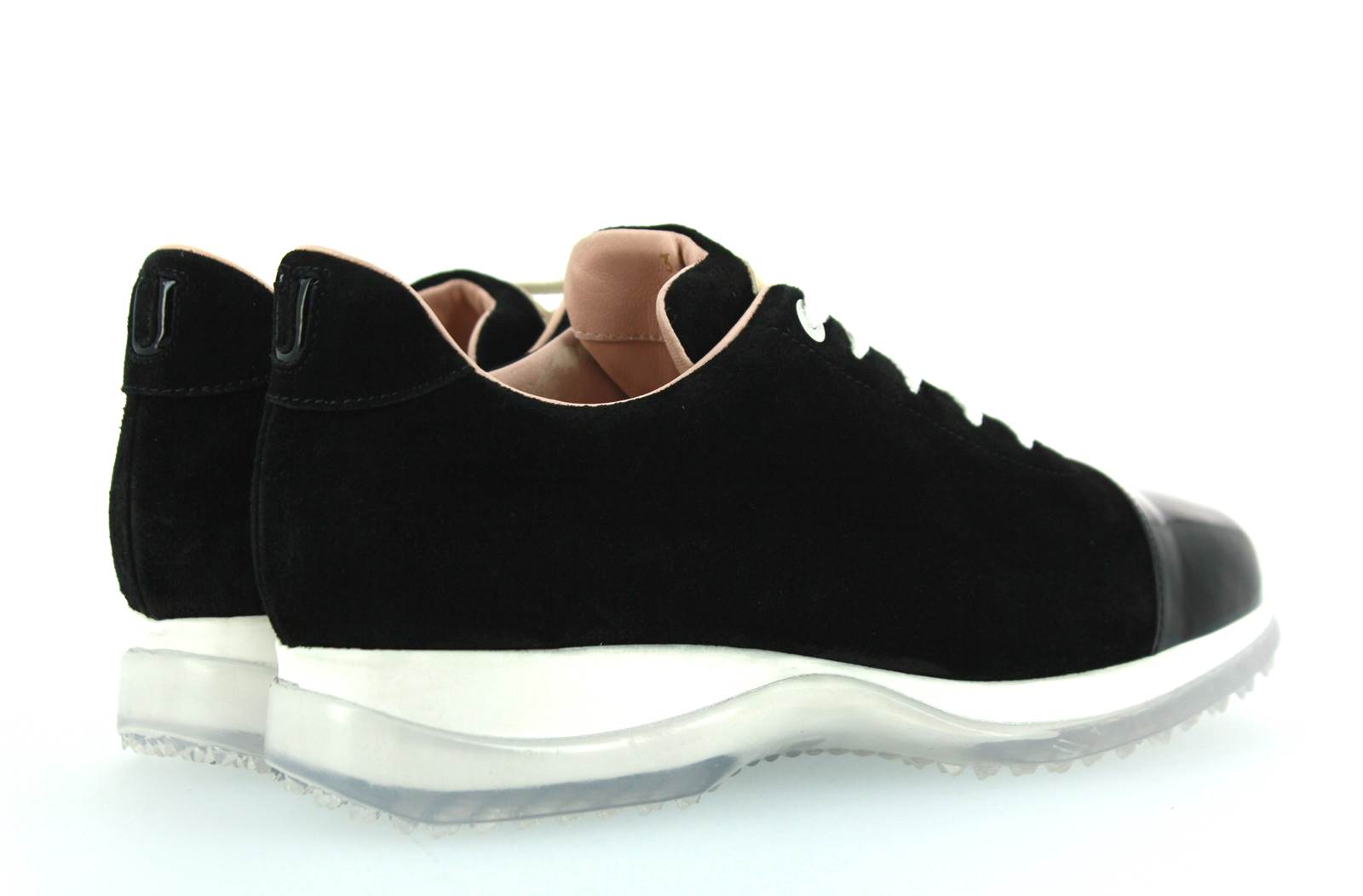 Unützer Golfschuh CAMOSCIO NERO VERNICE NERO (40)