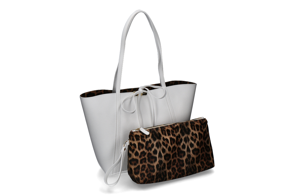 Braccialini Shopper DOUBLE- bianco/ weiß