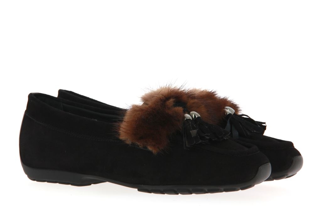 Mania Slipper CAMOSCIO NERO (37 )