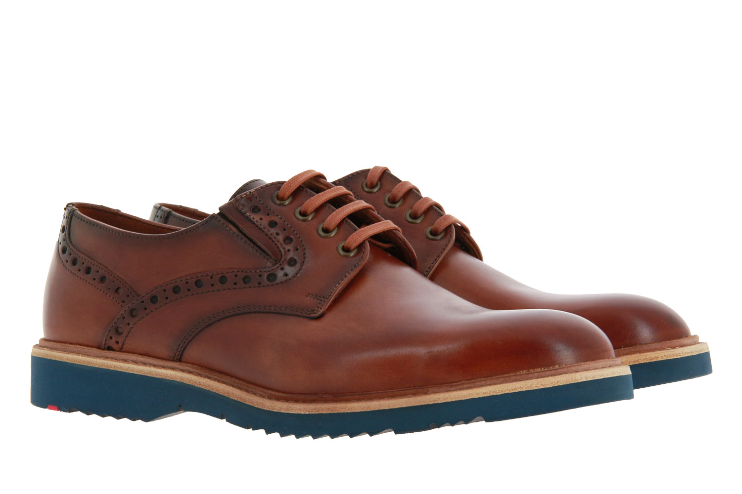 Llyod Schnürer KANDY SPLENDER CALF COGNAC (42)