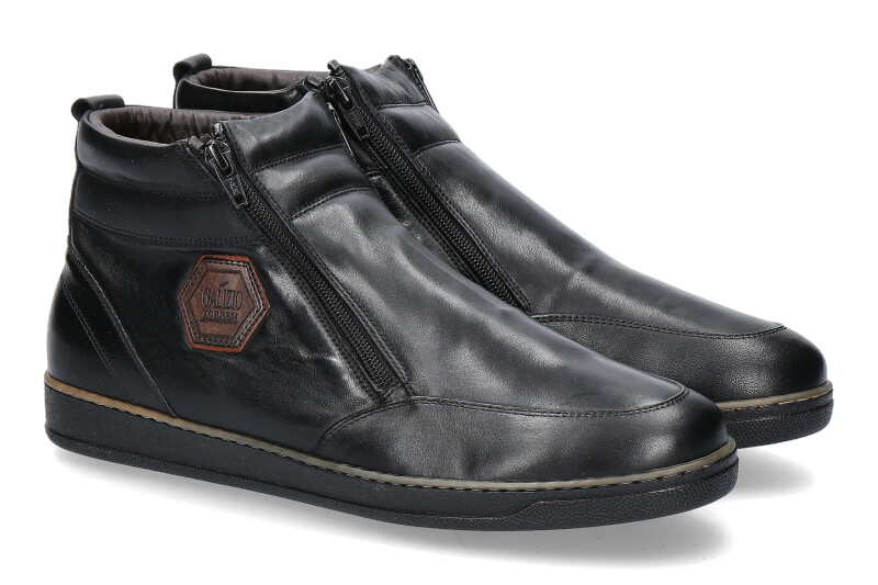 Galizio Torresi Stiefelette gefüttert FOULARD NERO (45)