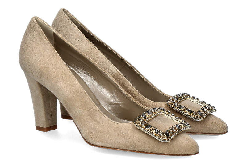 dirndl+bua Pumps ANITKBOCK KIESEL 