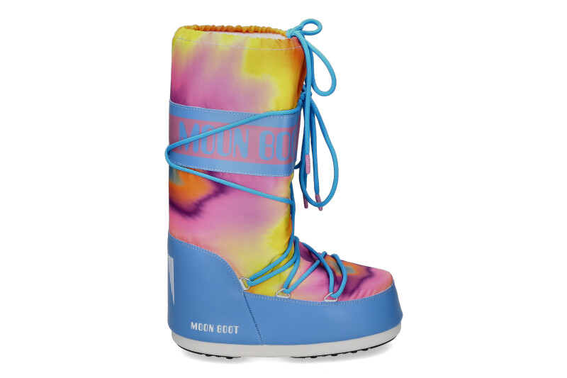 Moon Boot Snowboot ICON TIE DYE 001- alaskan blue