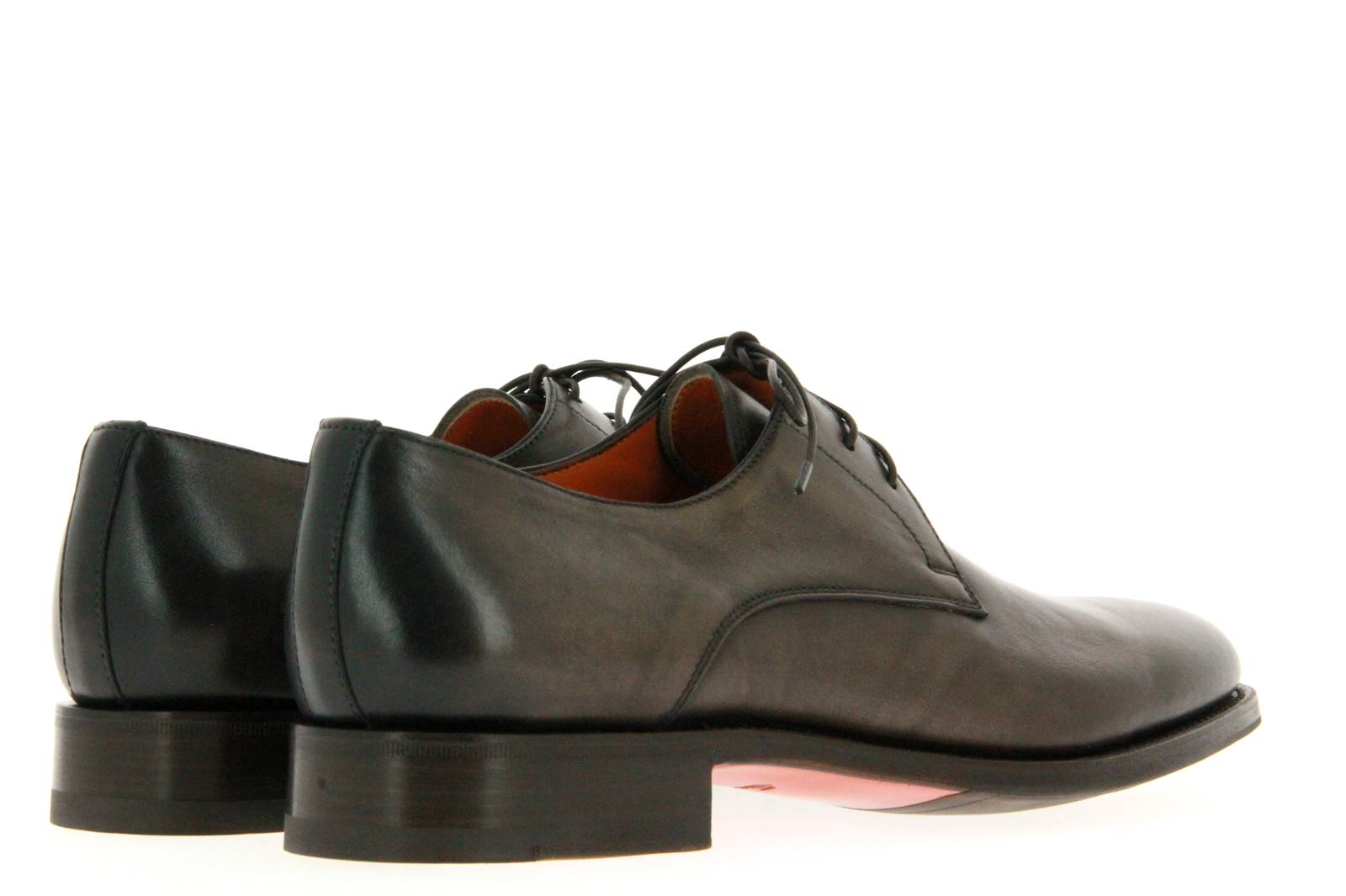 Santoni Schnürer NAPPA COFFEE (42½)