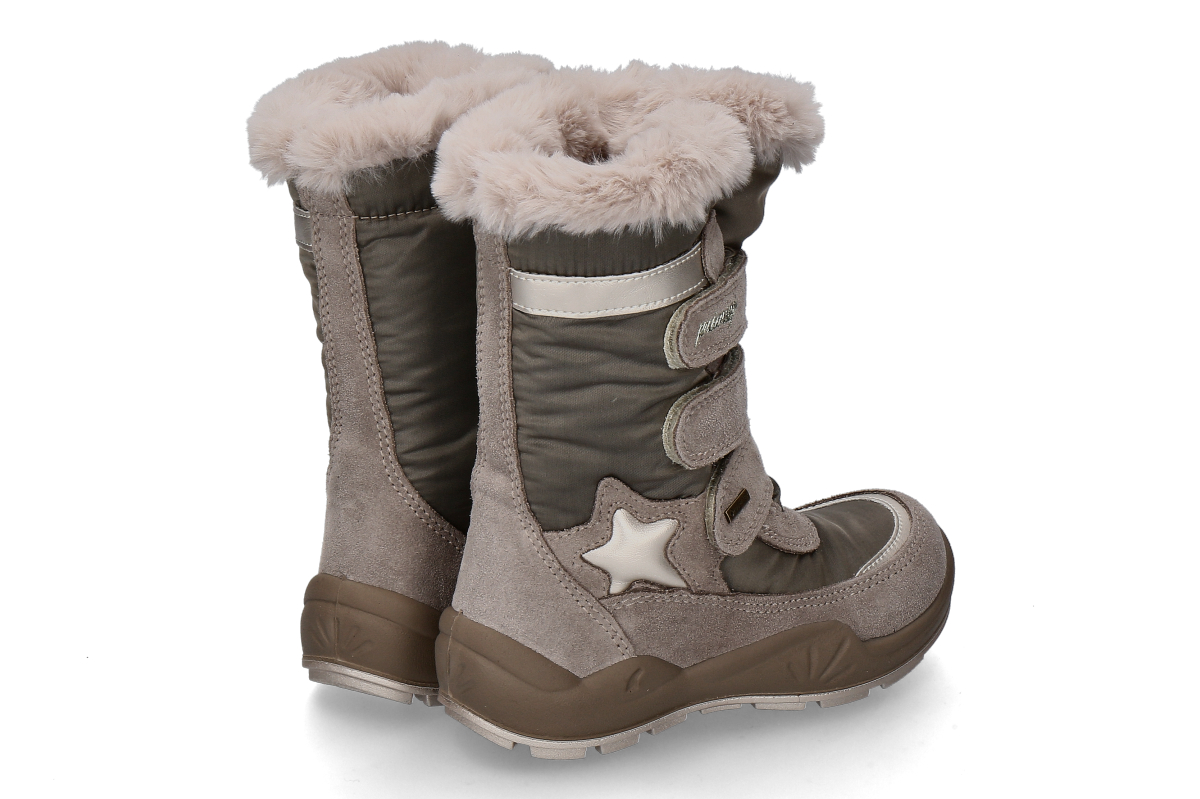 Primigi Mädchen- Stiefel WINGER GTX gefüttert- marmotta pietra_464200003_2