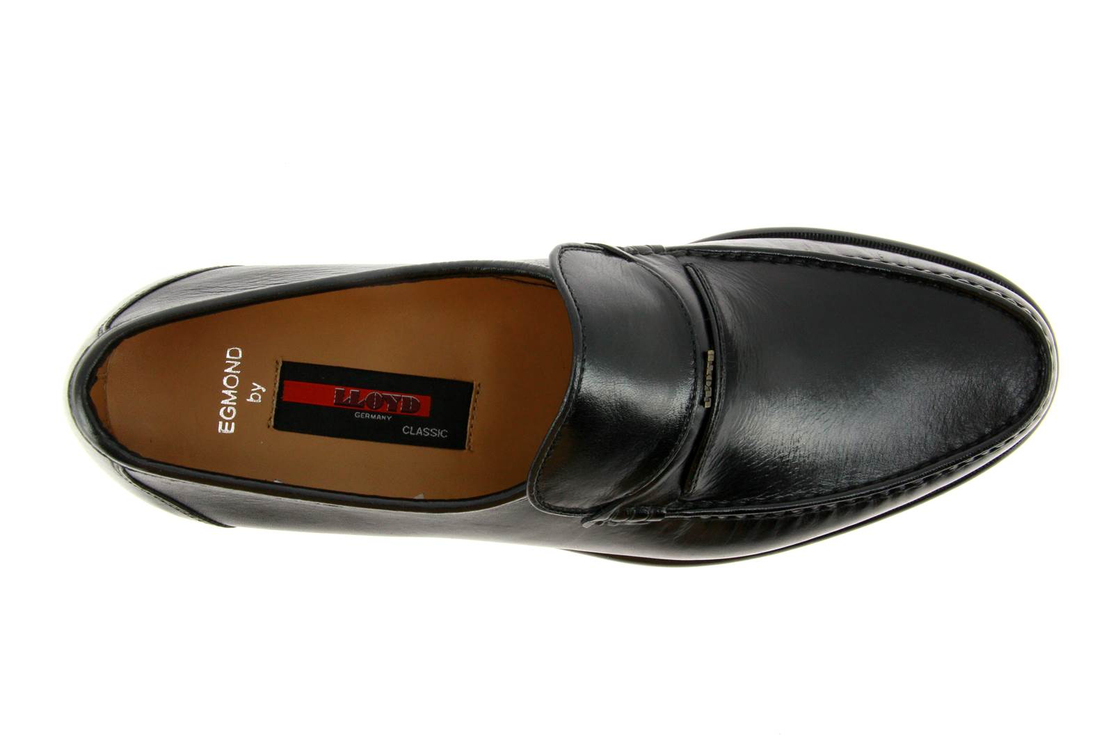 Lloyd Slipper EGMOND BISONTE CALF NERO (47)