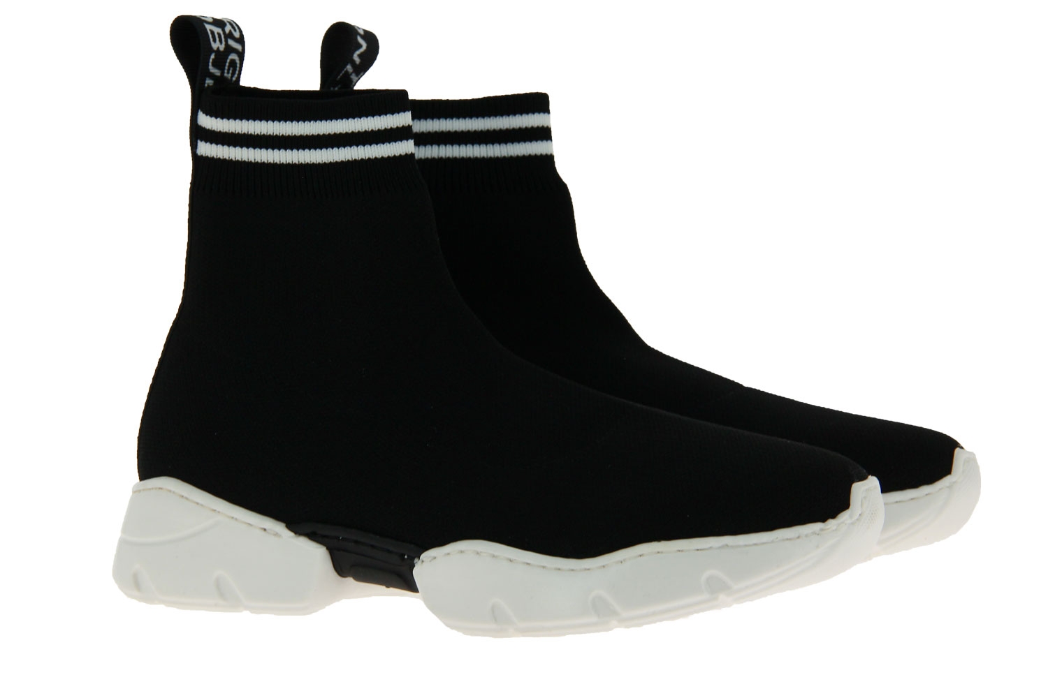 méliné Sock-Sneaker NERO BIANCO NASTRO ORIGINAL (40)