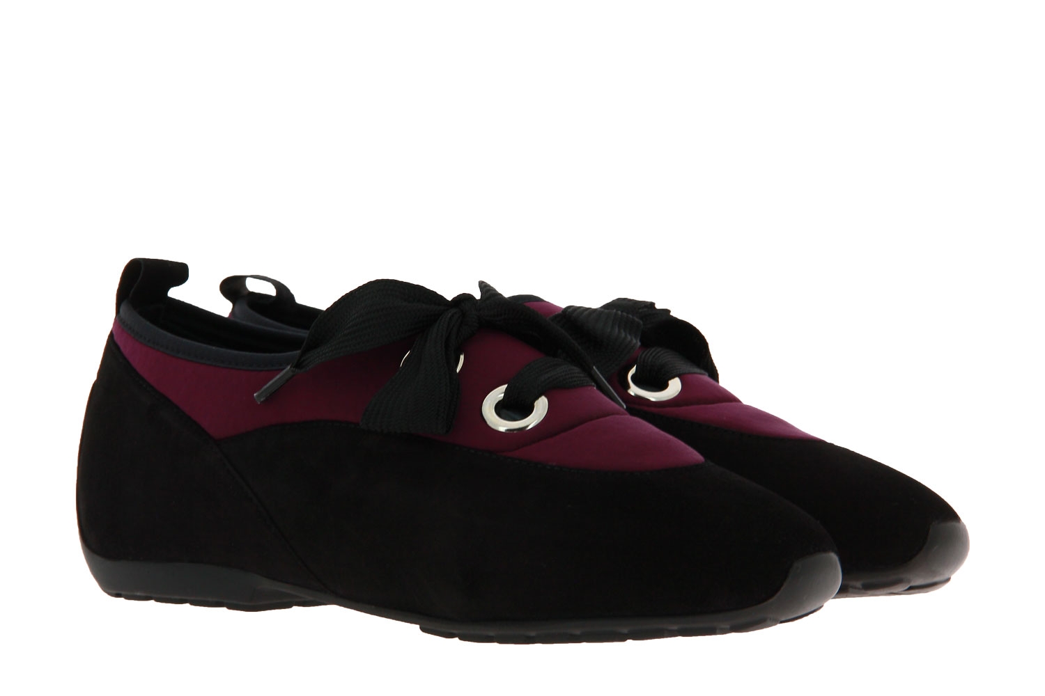 Mania Schnürer CAMOSCIO NERO MANGO 5227 (37 )
