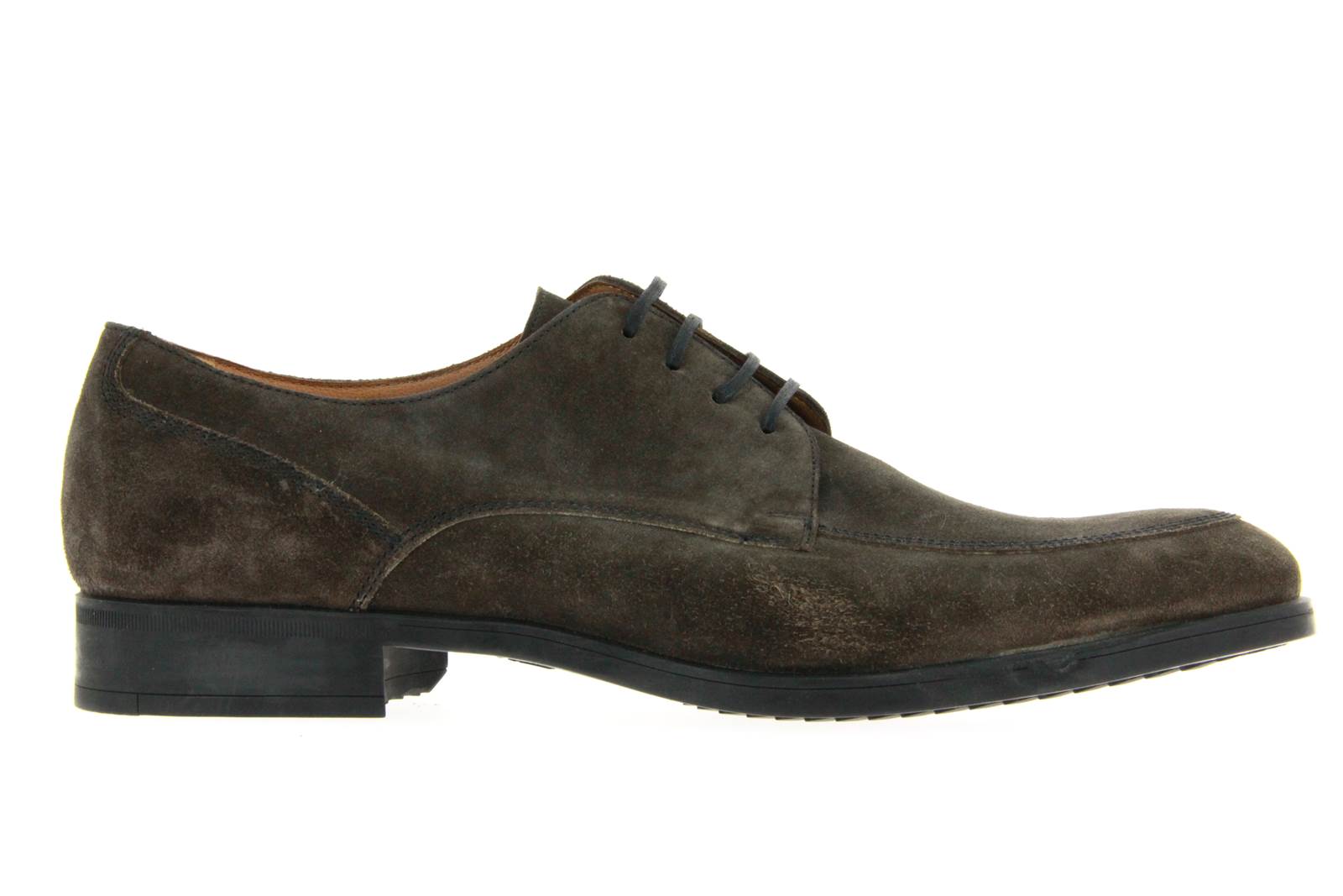 Moreschi Schnürschuh CAMOSCIO MARRONE SCURO (42)