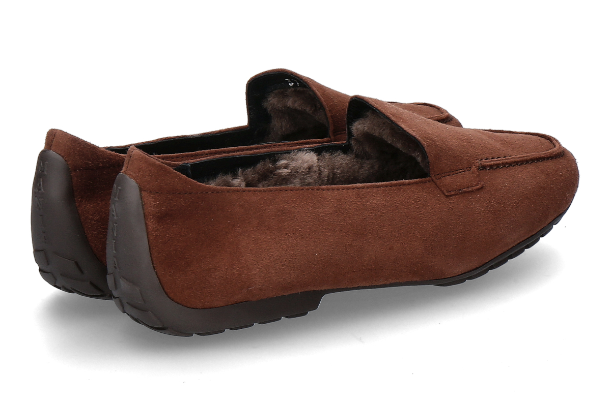 Mania Loafer gefüttert 25 CAMOSCIO- marrone_242300169_2