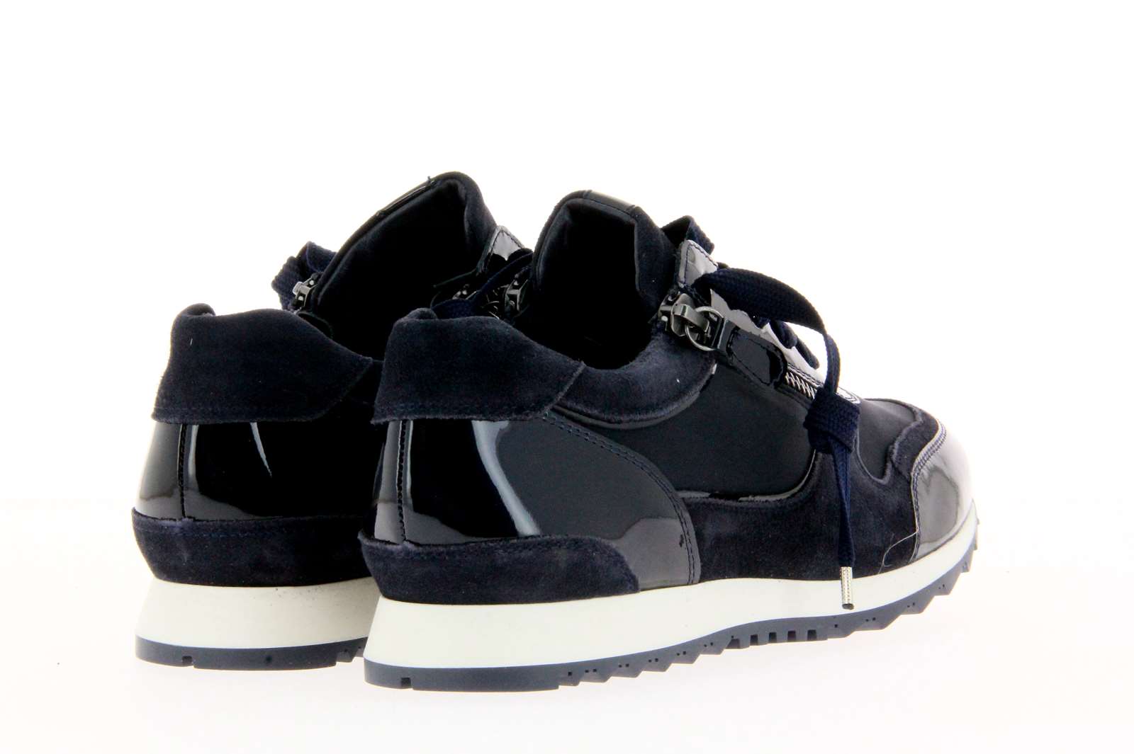 Hassia Sneaker BARCELONA H-WEITE DORELACK OCEAN (41)
