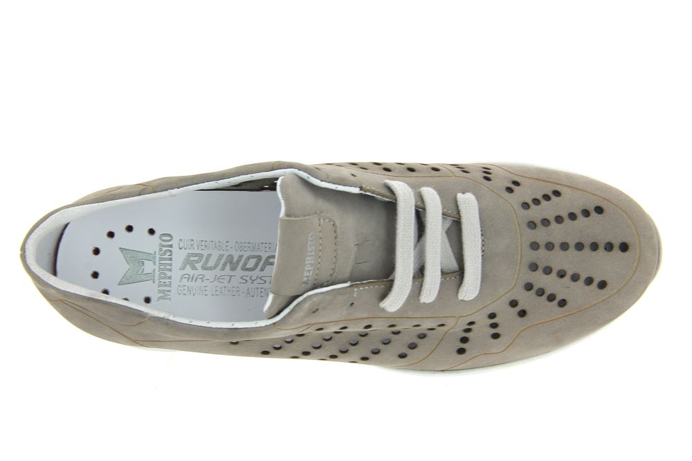 Mephisto Sneaker YLIANE LIGHT GREY STYLBUCK (38)