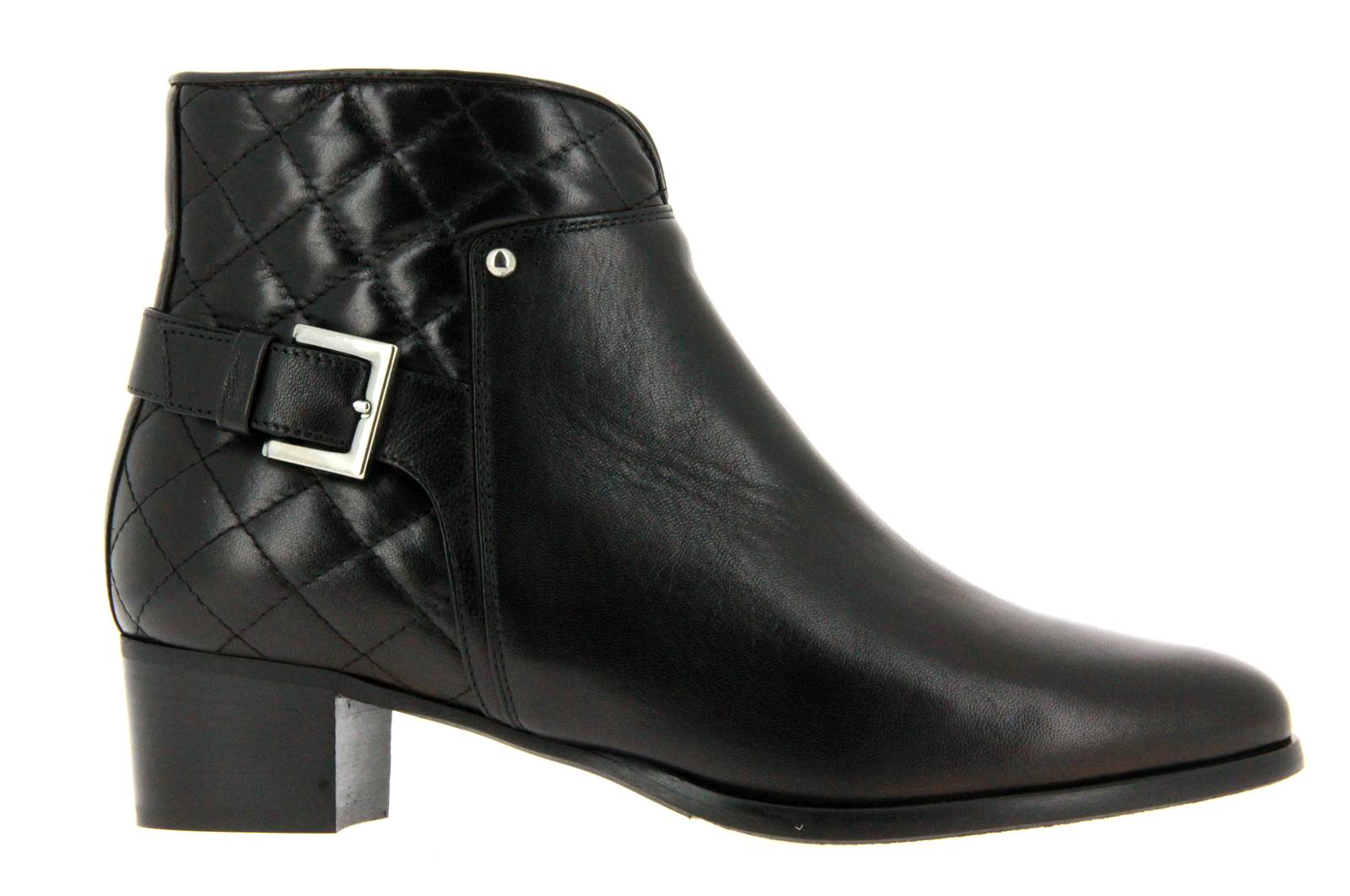 ScarpaRossa Boots NAPPA NERO SILVER (35)