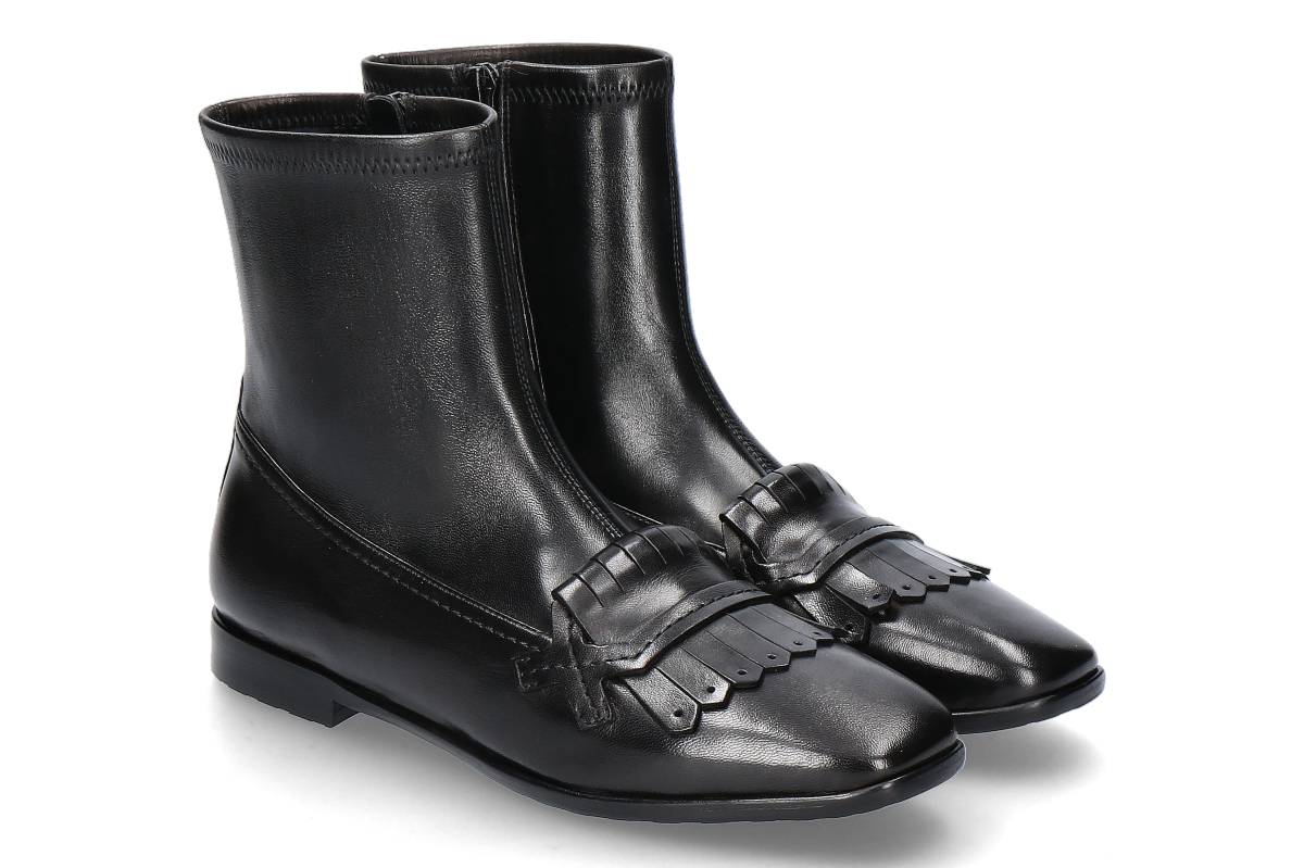 Truman's Damen- Stiefelette NAPPA STRETCH- schwarz/ nero