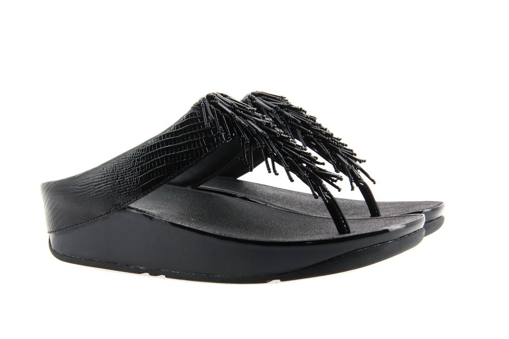 Fitflop Pantolette CHA CHA™ BLACK (40)